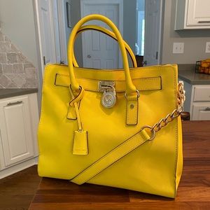 Michael Kors Hamilton Saffiano tote